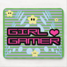 Girl Gamer Star Power Mousepad
