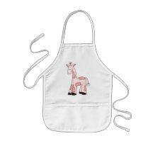 Girl Giraffe Apron