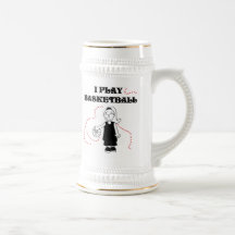Girl I Play Basketball T-shirts and Gifts Mug