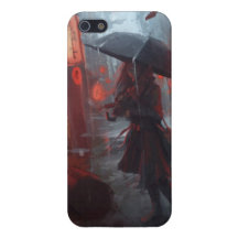 Girl In Rain Cases For iPhone 5