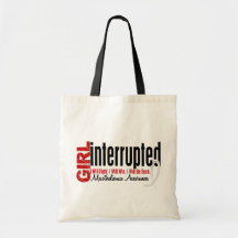 Girl Interrupted 1 Mesothelioma Tote Bag