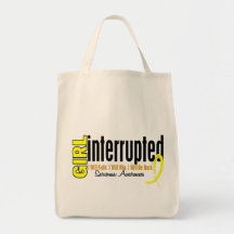 Girl Interrupted 1 Sarcoma Canvas Bag