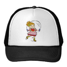 Girl Jumping Rope Hats