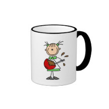 Girl Mixing Batter T-shirts and Gifts Coffee Mugs