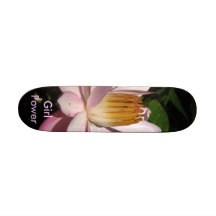 Girl Power Custom Skate Board