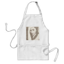 Girl Sketch Aprons