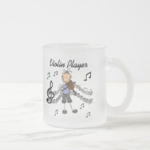 Girl Violin Player Tshirts and Gifts Mug
