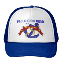 Girlfriend of a Navy Nuke Mesh Hats