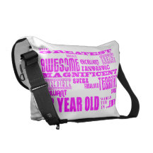 Girls 13th Birthdays : Pink Greatest 13 Year Old Courier Bags