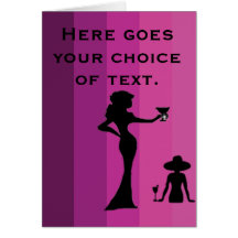 Girls-1 - Blank Greeting Card