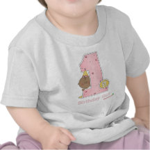 Girl's 1st Birthday T Shirts