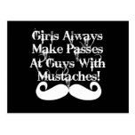 Girls always make passes... postcards