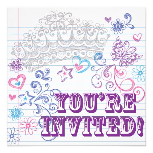 Girl's Birthday / Sweet 16 Invite