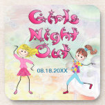 Girl's Night Out - Customise Beverage Coasters