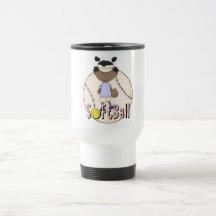 Girls Softball African American t-shirts and Gifts Mug