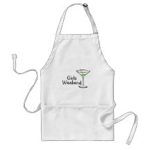 Girls Weekend Martini Apron