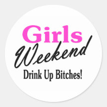 Girls Weekend Stickers
