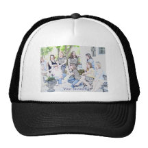 GirlsOinvite Mesh Hats