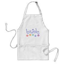 Girly-Cue Bride Apron