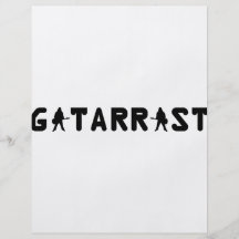 Gitarrist icon custom flyer