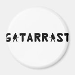 gitarrist text icon refrigerator magnets