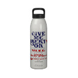 Give Me Liberty of Give Me Death Bottle Water Bottle