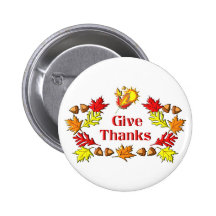 GIVE THANKS BUTTONS