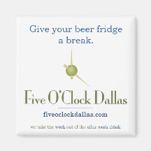 Give your beer fridge a break. refrigerator magnet