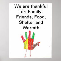 Gives Thanks Poster