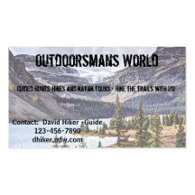 Glacier in Banff National Park, Alberta, Canada(1) Business Card Templates