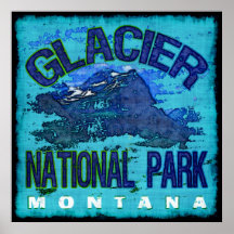 Glacier National Park, Montana Poster
