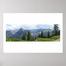 Glacier Point view of Half Dome Posters