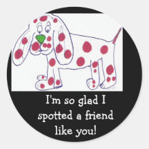 Glad i spotted u  sticker ...