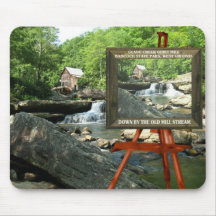 GLADE CREEK GRIST MILL-MOUSEPAD-