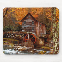 Glade Creek Grist Mill Mousepad