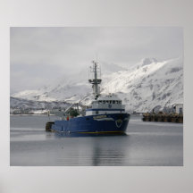 Gladiatior, Commercial Fishing Trawler in Alaska Posters