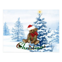 Glamourous Christmas 2009 Postcards