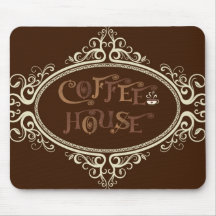Glamourous Coffee House Mousemats