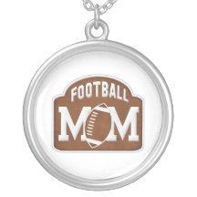 glamourous Football Mum Custom Necklace