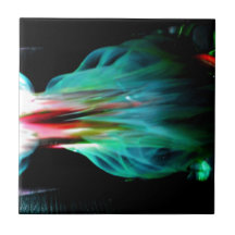 Glass effects tiles