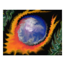 Glass Eye Custom Invitation