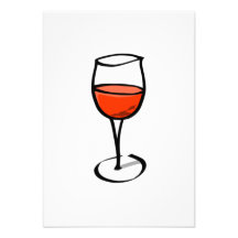 Glass of Wine Announcement