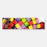 Glass Tiles II Bumper Stickers