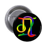 GLBT Gemini & Leo Buttons