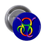 GLBT Leo & Taurus Button