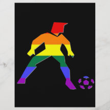 GLBT Soccer Pride Full Color Flyer