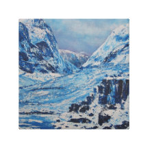 Glen Coe, Scotland. Stretched Canvas Prints