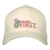 Glen Ridge FIRST Embroidered Baseball Hat Embroidered Hats