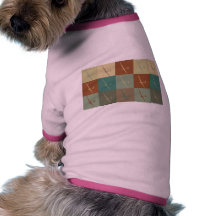 Gliding Pop Art Doggie Shirt