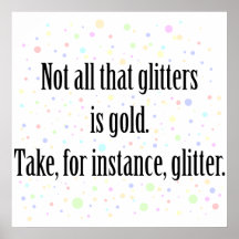 GLITTER 1 POSTER